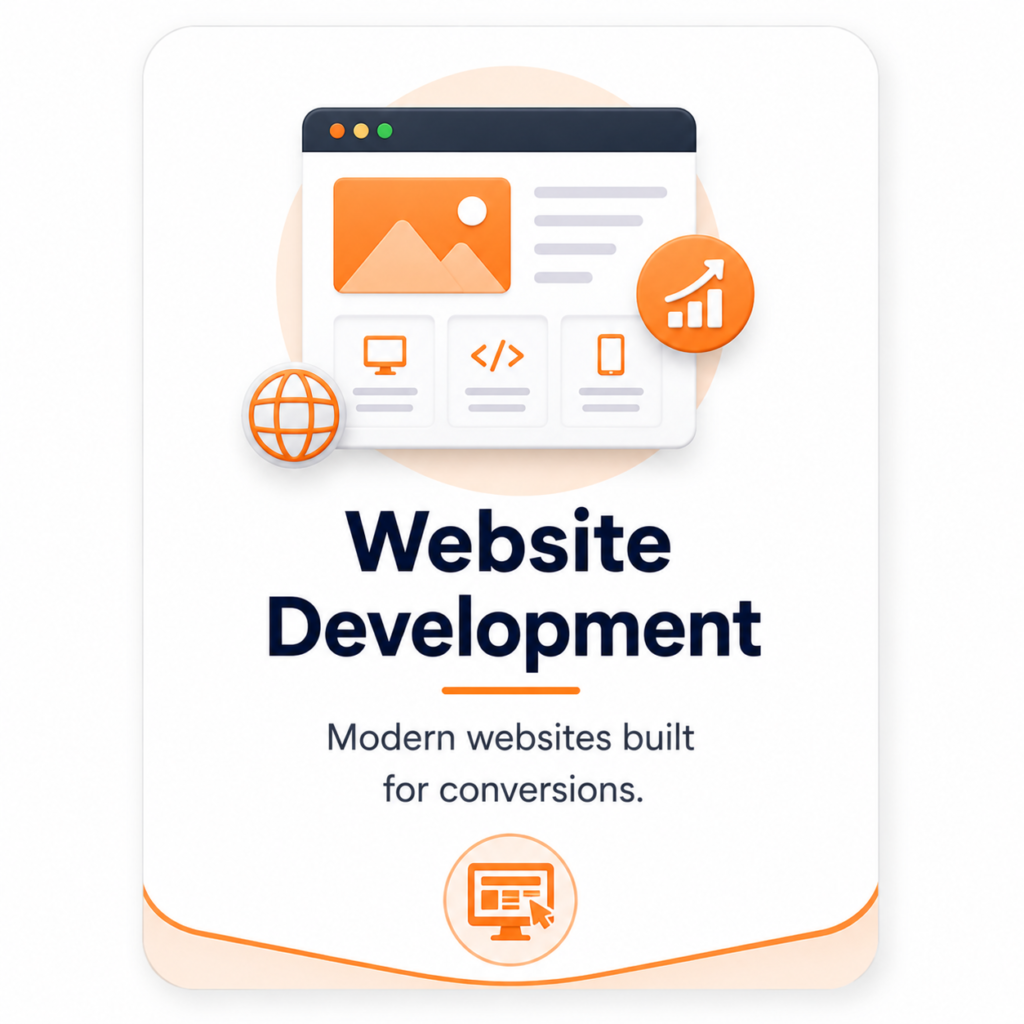 Website Development services by Prime Bridge Digital Solutions